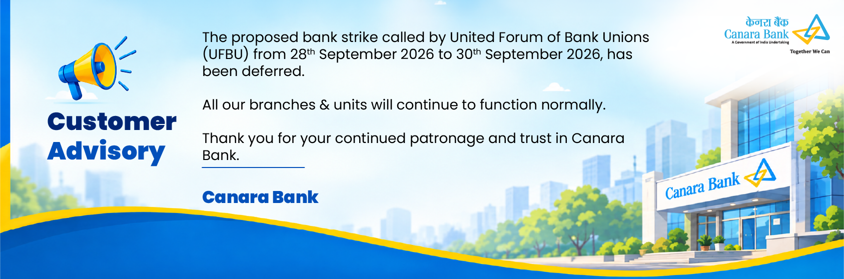 Bank strike
